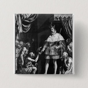 St Louis fördelande allmosa, c.1615-20 Knapp