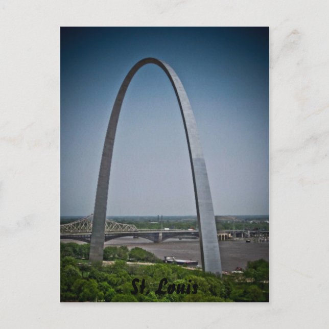 St. Louis Gateway Arch Vykort (Framsida)