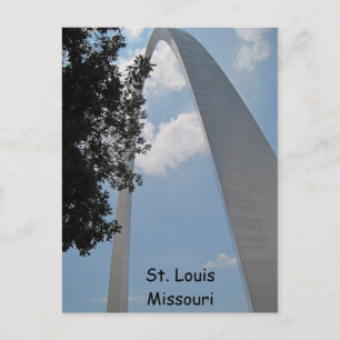 St. Louis-Gateway till Västern Vykort