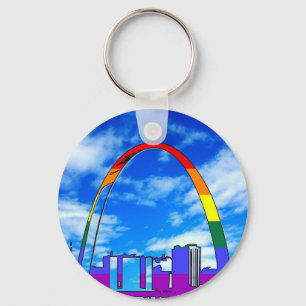 St Louis GLBT pride Nyckelring