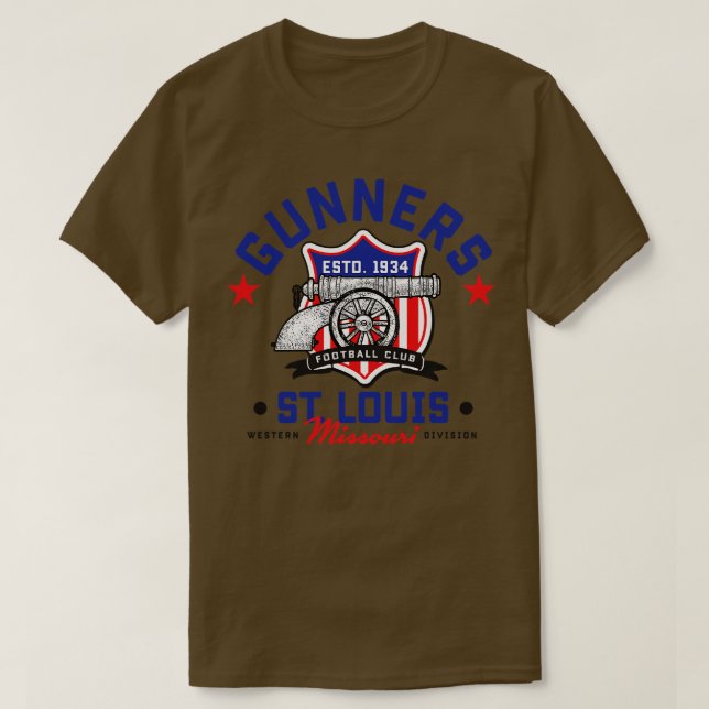 St Louis Gunners T Shirt (Design framsida)