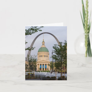 St Louis-historik som tänker på ditt kort
