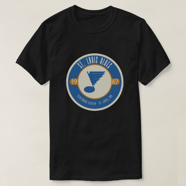 St. Louis Hockey Blues T-Shirt (Design framsida)