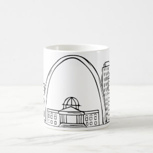 St Louis horisont Kaffemugg