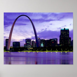 St Louis horisont Poster