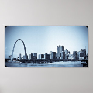St Louis horisont Poster
