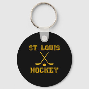 St. Louis Ice Hockey Sticks State Outile Stl Tee Nyckelring
