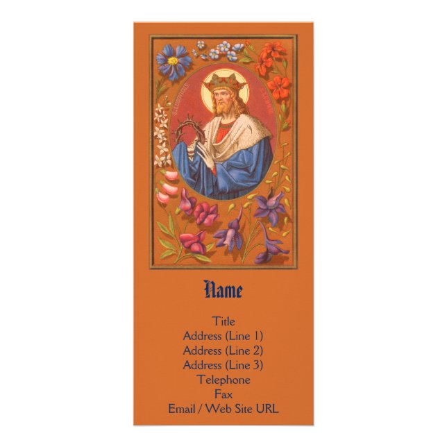 St. Louis IX Anpassadet Kung (PM 05) Reklamkort (Framsidan)