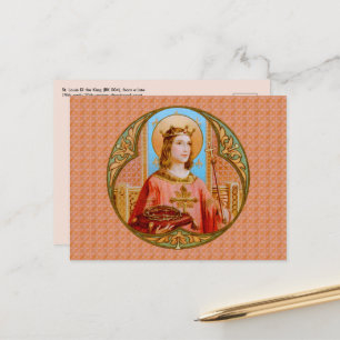 St. Louis IX Kung (BK 004) Vykort