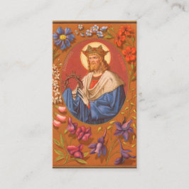 St. Louis IX Kung (PM 05) Fullt Bleed Visitkort