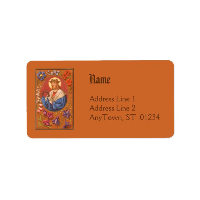 St. Louis IX Kung (PM 05) NB Lägg till etikett 1b Adressetikett (Framsidan)