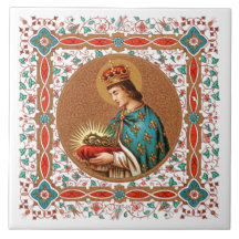 St. Louis IX med Rinceau Gräns (BK 065)