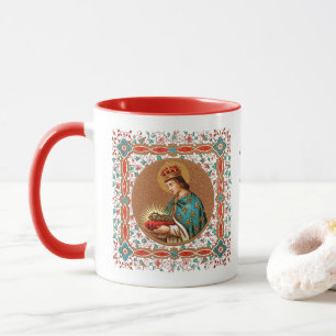 St. Louis IX med Rinceau Gräns (BK 065) Mugg