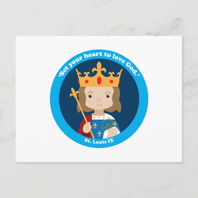 St. Louis IX Vykort (Framsida)