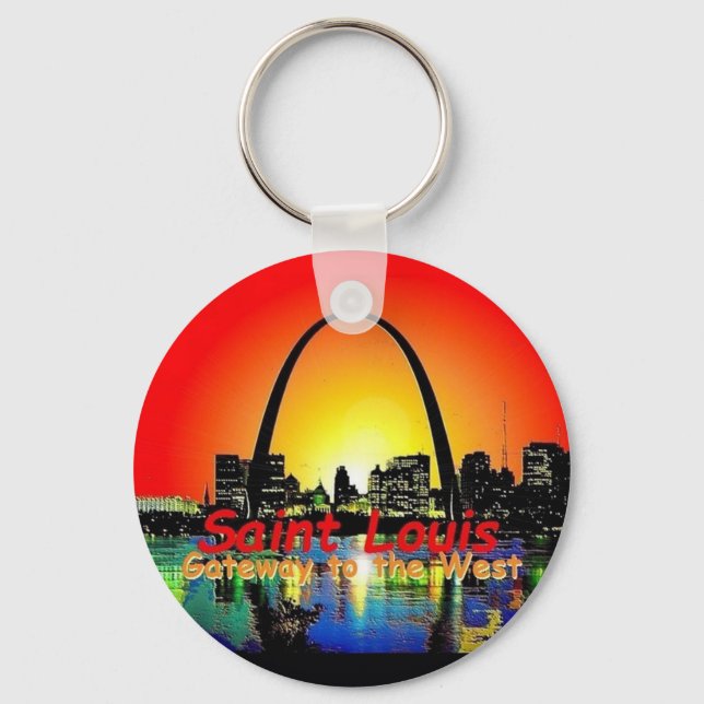 St. Louis Keychain Nyckelring (Framsida)