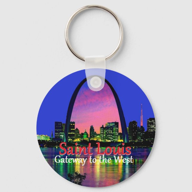 St. Louis Keychain Nyckelring (Framsida)