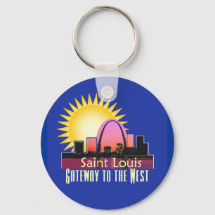 St Louis Keychain Nyckelring