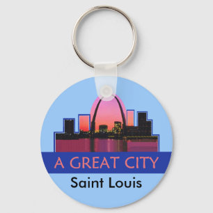 St Louis Keychain Nyckelring