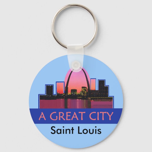 St. Louis Keychain Nyckelring (Framsida)