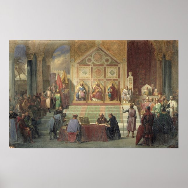 St. Louis Kung av Frankrike Poster (Framsidan)