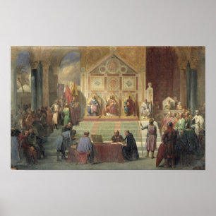 St Louis kung av frankriken Poster
