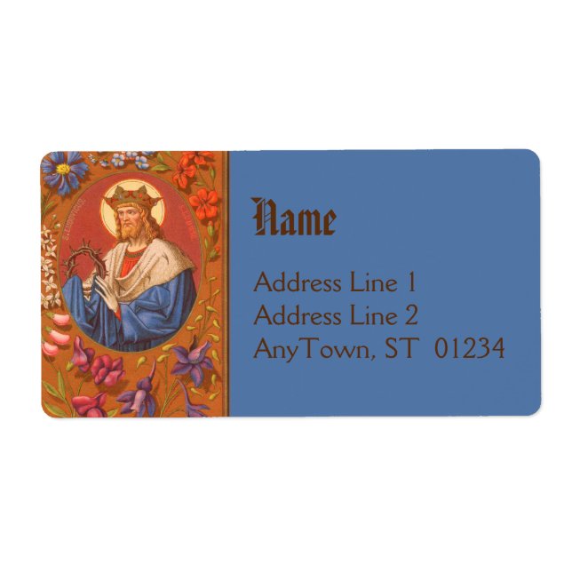 St. Louis Kung (PM05) Fullt Bled Frakt etikett 2c Fraktsedel (Framsidan)