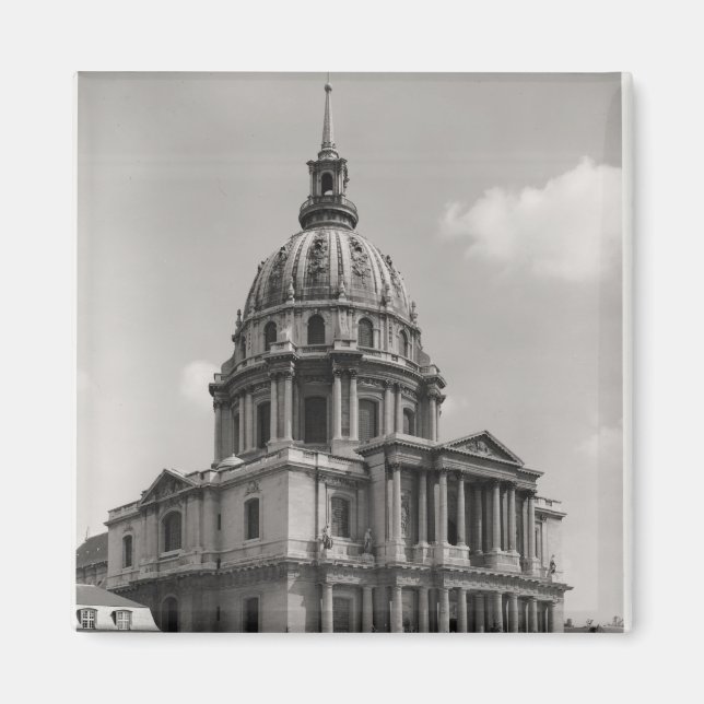 St. Louis-kyrkans fasad Magnet (Framsidan)