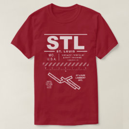 St Louis Lambert Internationell flygplats STL T-Sh T-shirt