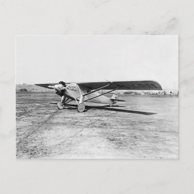 St. Louis (Lindbergh) Vykort (Framsida)