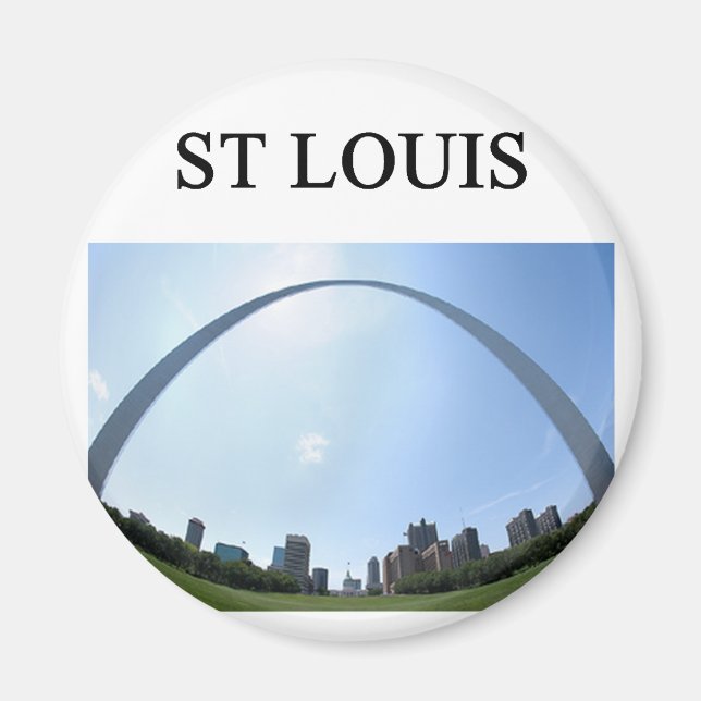 ST LOUIS missouri arch Magnet (Framsidan)
