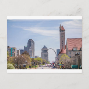 St. Louis Missouri arch Vykort