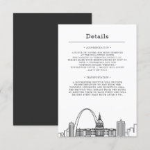 St. Louis, Missouri Bröllop | Gästuppgifter