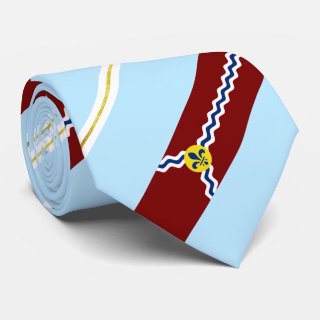 St.Louis (Missouri) City flagga Neck Tie Slips (Rullad)