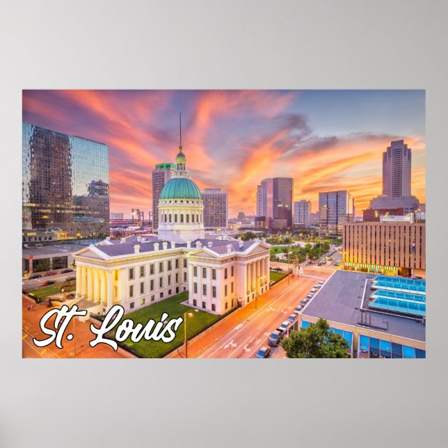St. Louis, Missouri, Förenta staterna Poster (Framsidan)