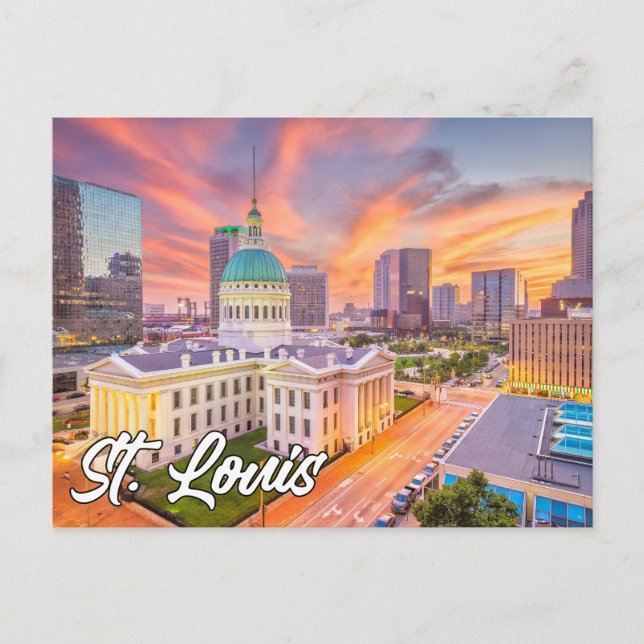St. Louis, Missouri, Förenta staterna Vykort (Framsida)