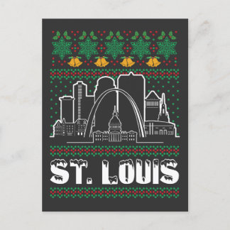 St. Louis Missouri Fula jul Vykort