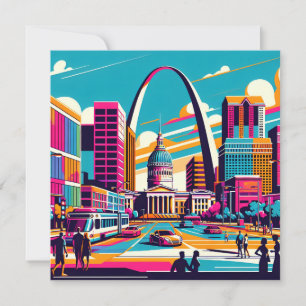 St Louis, Missouri Gateway Arch Inbjudningar