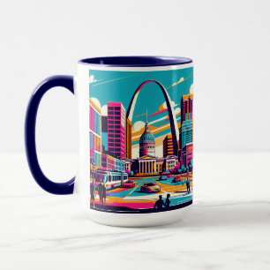 St Louis, Missouri   Gateway Arch Mugg