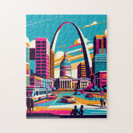 St Louis, Missouri | Gateway Arch Pussel