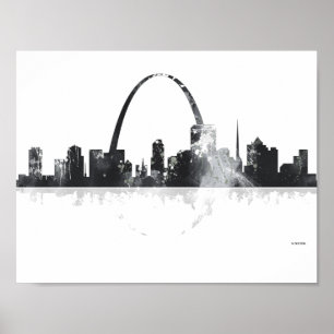 ST LOUIS MISSOURI HORISONT POSTER