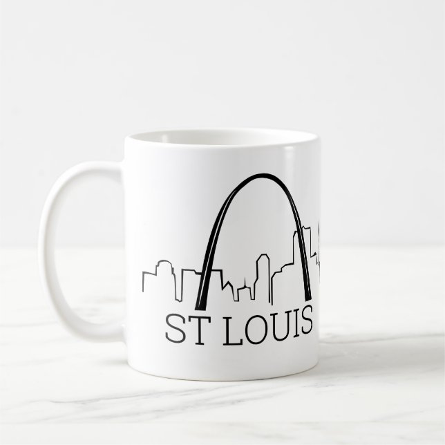 St. Louis, Missouri Kaffemugg (Vänster)