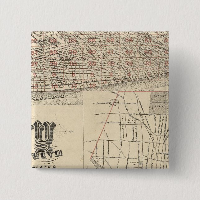 St Louis, Missouri Knapp (Framsida)