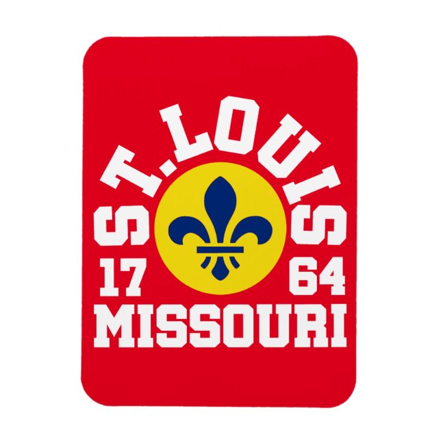 St. Louis,Missouri Magnet (Vertikal)