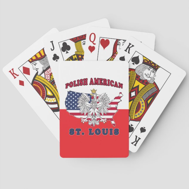 St. Louis Missouri polska Casinokort (Baksidan)