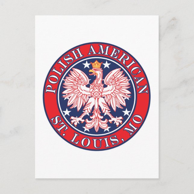 St. Louis Missouri polska Vykort (Framsida)