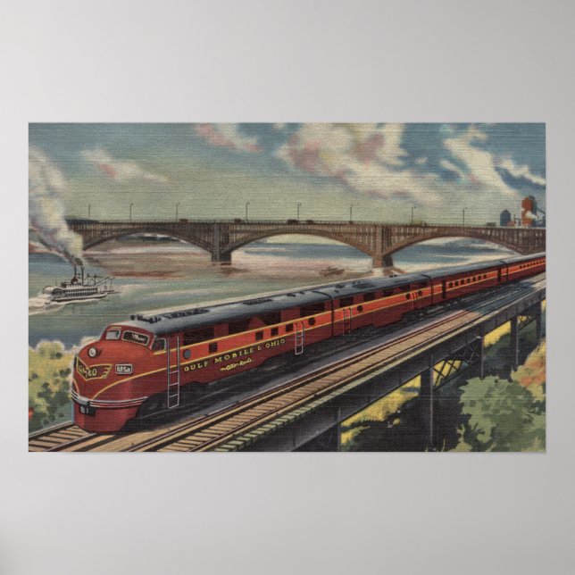 St. Louis, Missouri Poster (Framsidan)