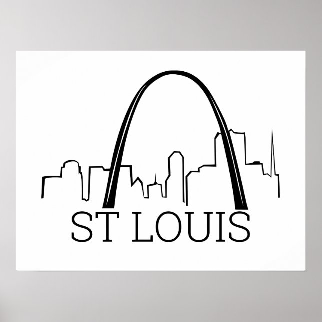 St. Louis, Missouri Poster (Framsidan)