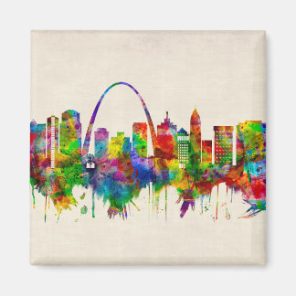 St Louis Missouri Skyline Magnet