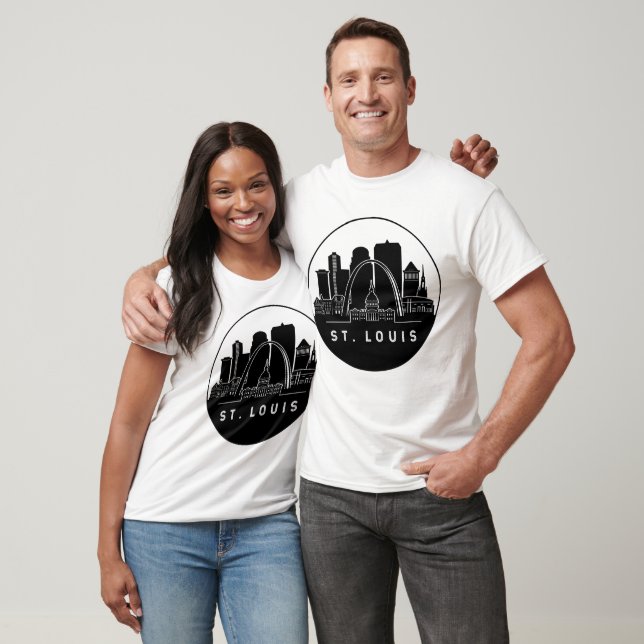 St. Louis Missouri Skyline T Shirt (Unisex)