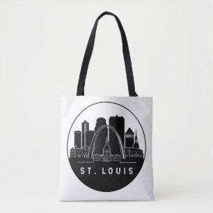 St. Louis Missouri Skyline Tygkasse